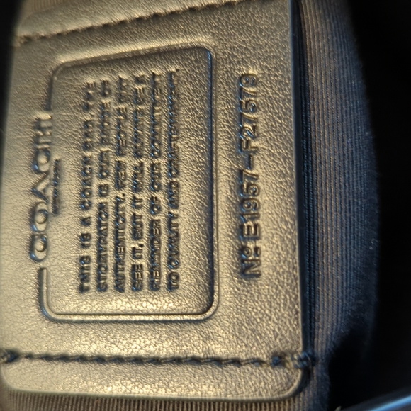 Coach Bag C Logo Black & Gray - Picture 4 of 5